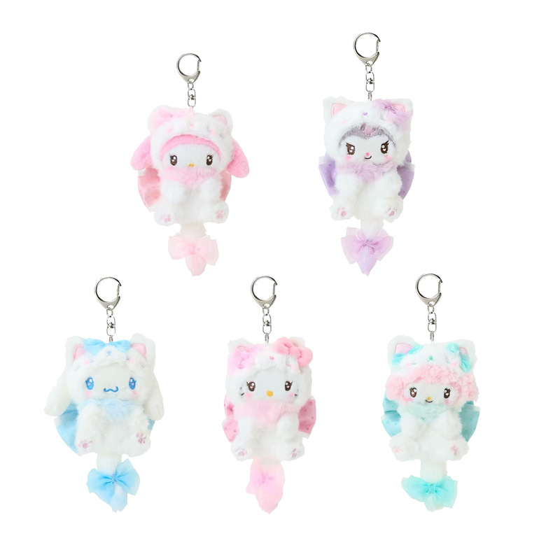 Cat Toys - Hello Kitty Cream Cat Bowknot Costume