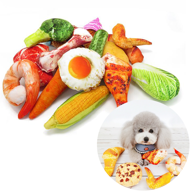 Interactive Squeaky Plush Dog Toy - Đồ Chơi Chó Ngộ Nghĩnh Mô