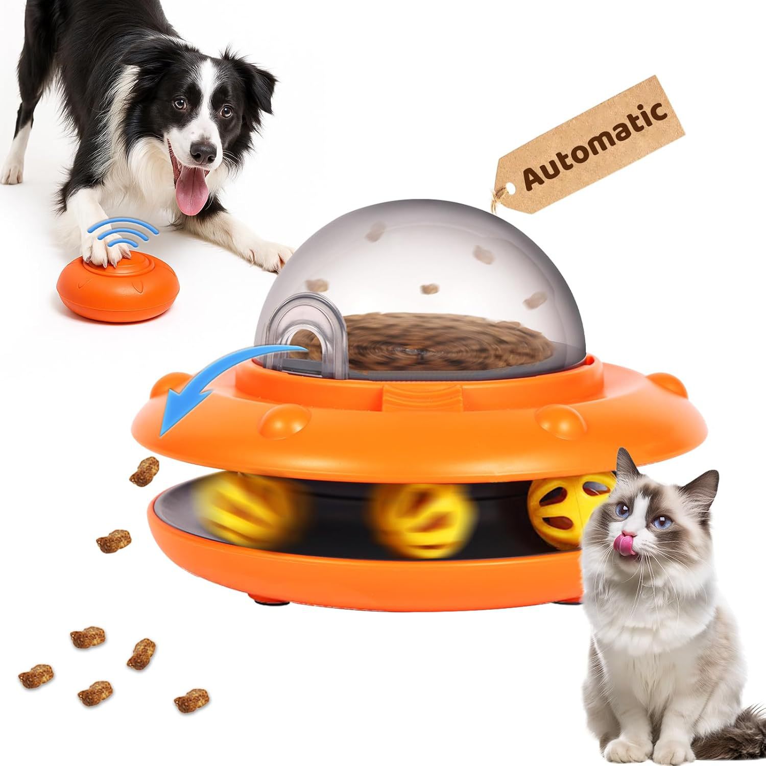 New Pet Remote Control Dispens - đánh giá và giá Dog Puzzle Feeder Toy