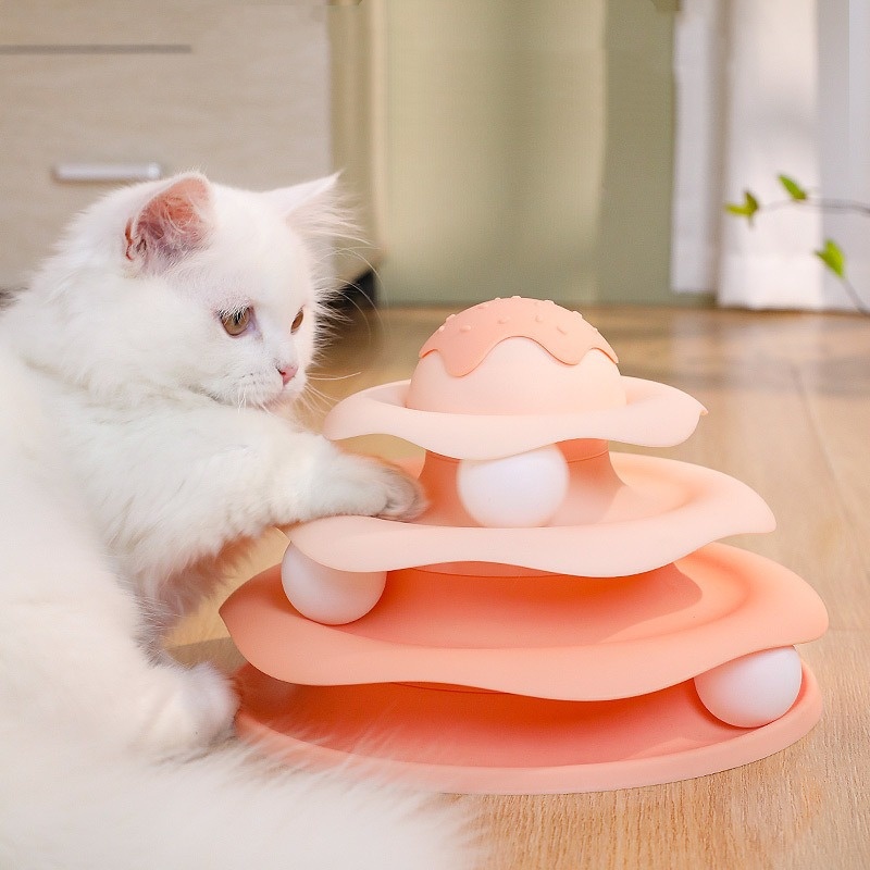 Ball Spinning Cat Toy Rotating - đánh giá và giá Cat Toys