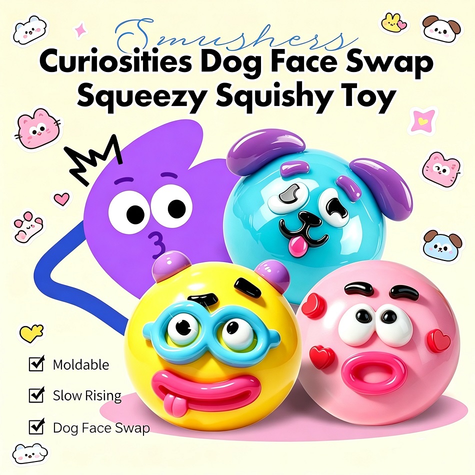 Blind Box Smushers Curiosities - đánh giá và giá Dog Toys