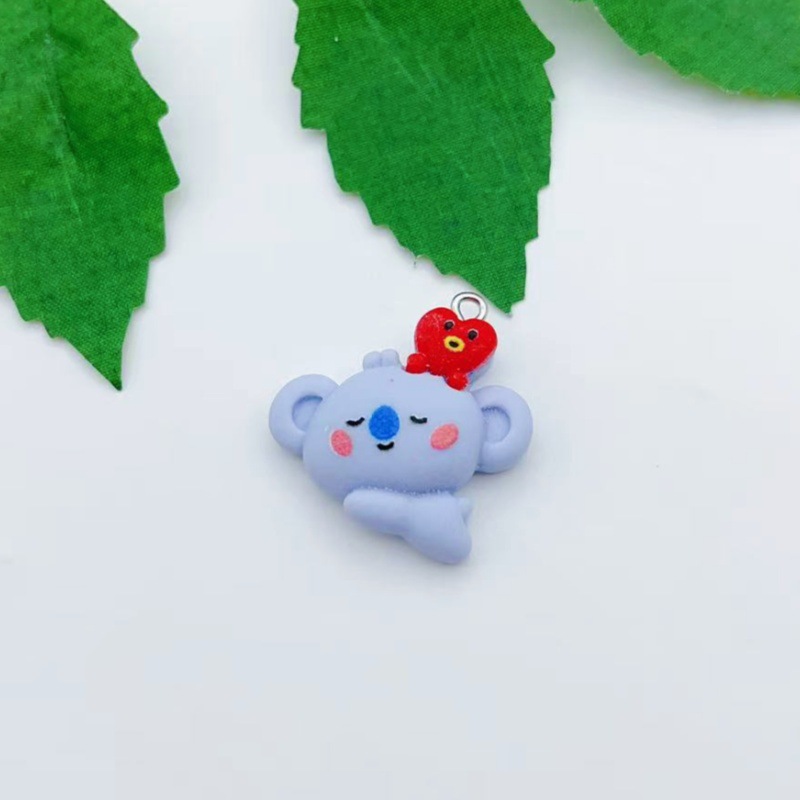 BT21 colorful cartoon resin tr - đánh giá và giá Dog Toys