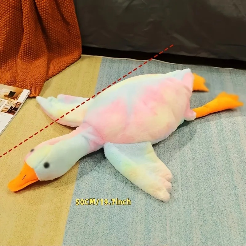 50cm Soft Colorful Duck Plush  - đánh giá và giá Interactive Squeaky Plush Dog Toy