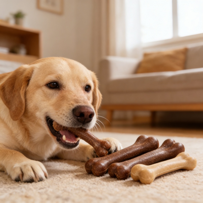 Dog Durable Beef Flavored Chew - đánh giá và giá Teeth Cleaning Dog Chew Bone