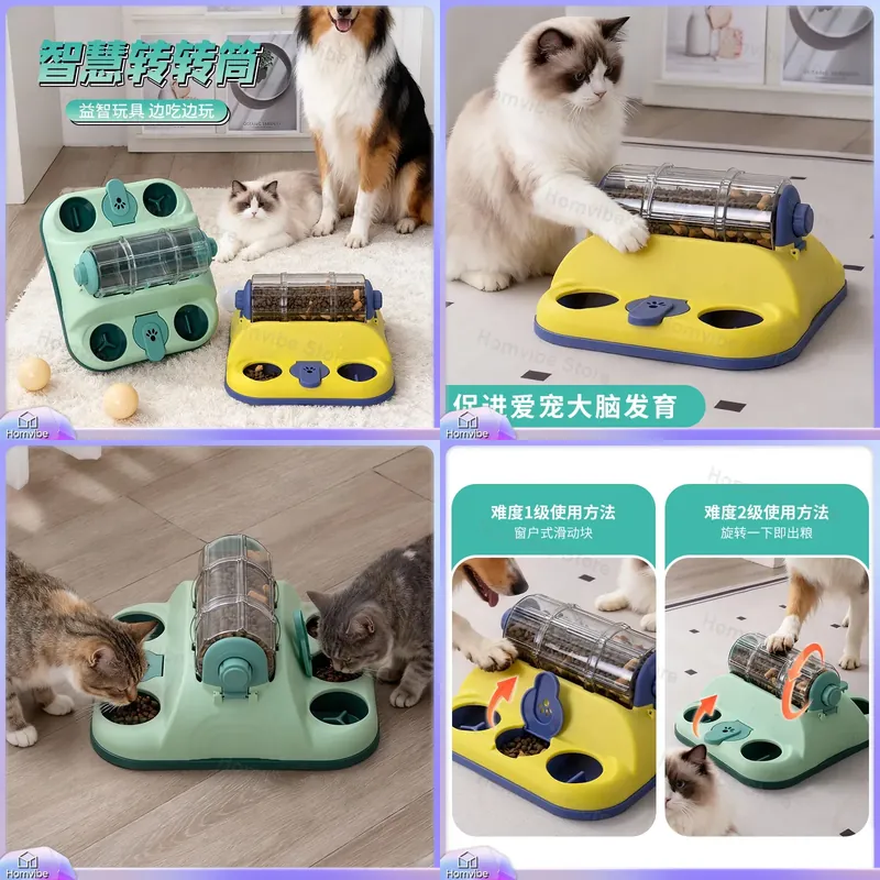 Pet Puzzle Feeder for Cats and - đánh giá và giá Dog Puzzle Feeder Toy