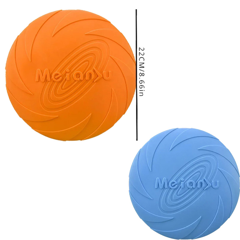 Multicolor Frisbeed Dog Toy 22 - đánh giá và giá Flying Disc Dog Training Toy