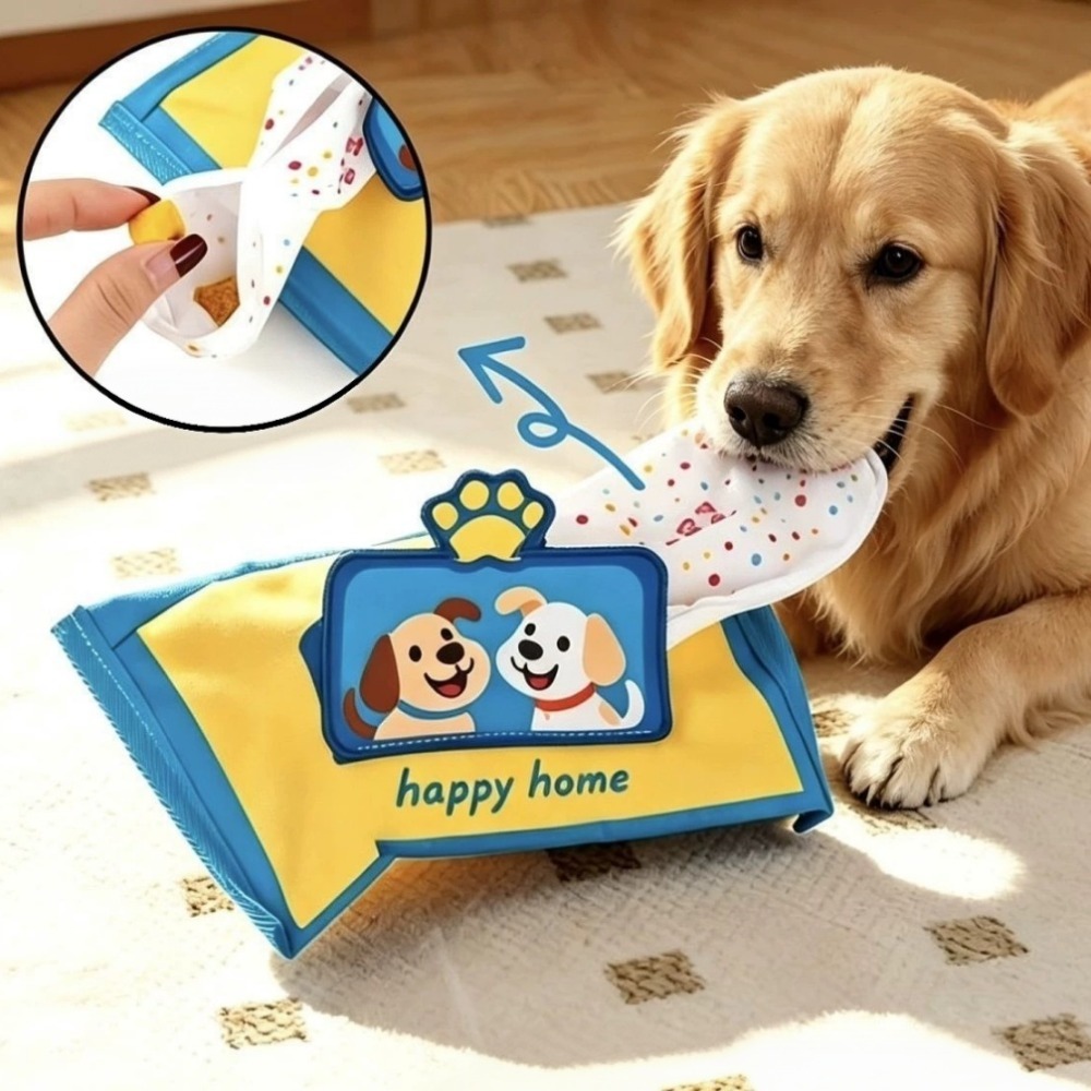 Durable Tearproof Pet Snuffle  - đánh giá và giá Interactive Squeaky Plush Dog Toy