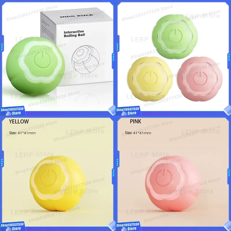 OEM Colorful Light Moving Ball - đánh giá và giá Automatic Moving Dog Ball