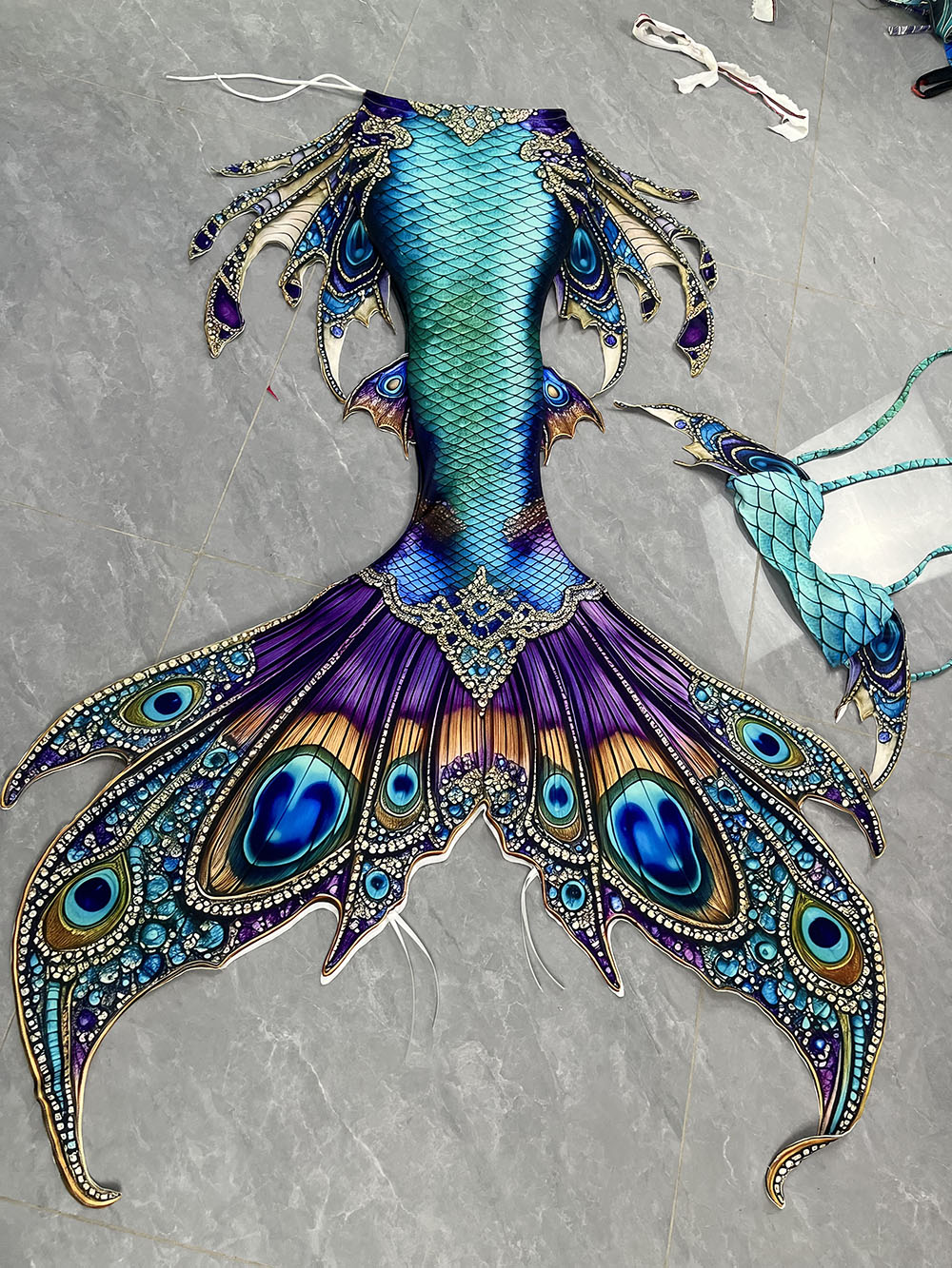 New Pattern Mermaid Tail Merma - đánh giá và giá Aquarium