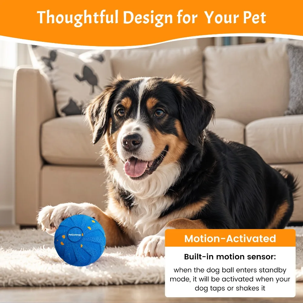 Bite Resistant Smart Dog Toy B - đánh giá và giá Automatic Moving Dog Ball