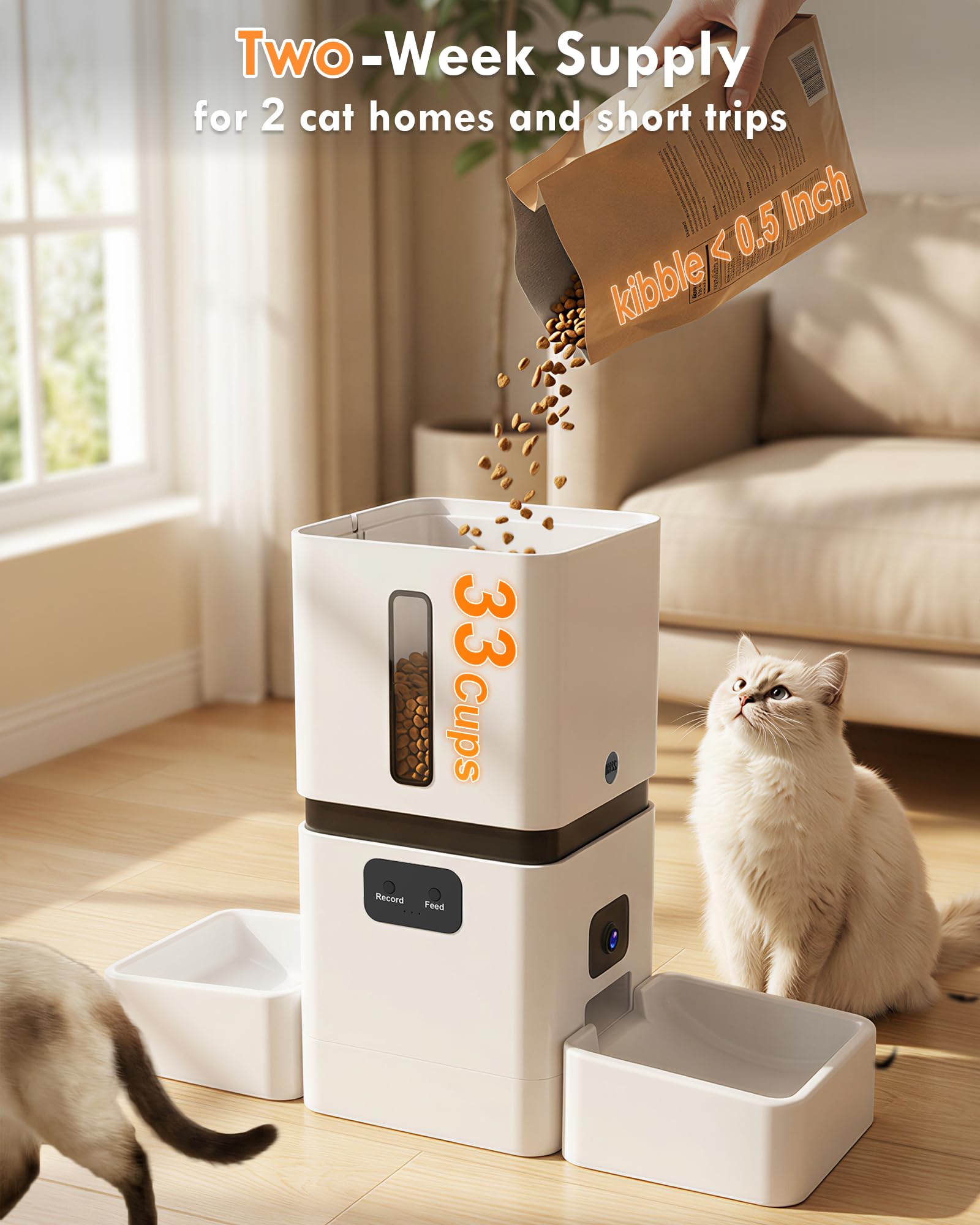 5GHz WiFi 8L Smart Automatic P - đánh giá và giá Pet Feeders