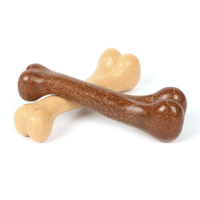 Natural Non-Toxic Dog Bone Che - đánh giá và giá Indestructible Dog Chew Toy